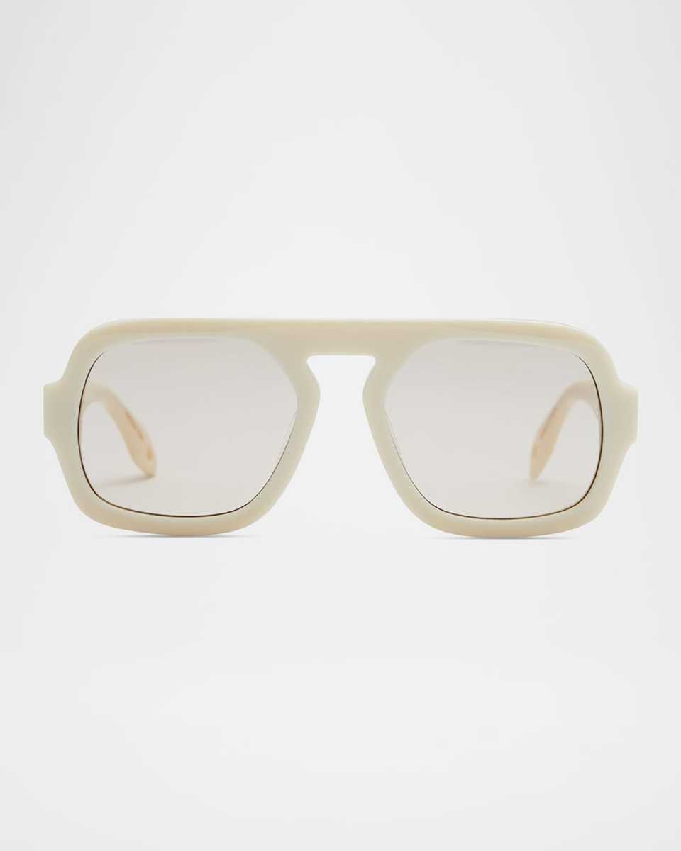 Jane Acetate Aviator Sunglasses